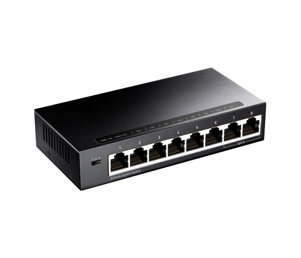 Cudy 8p GS108 (8x10/100/1000Mbit) - 1110360 - zdjęcie 2
